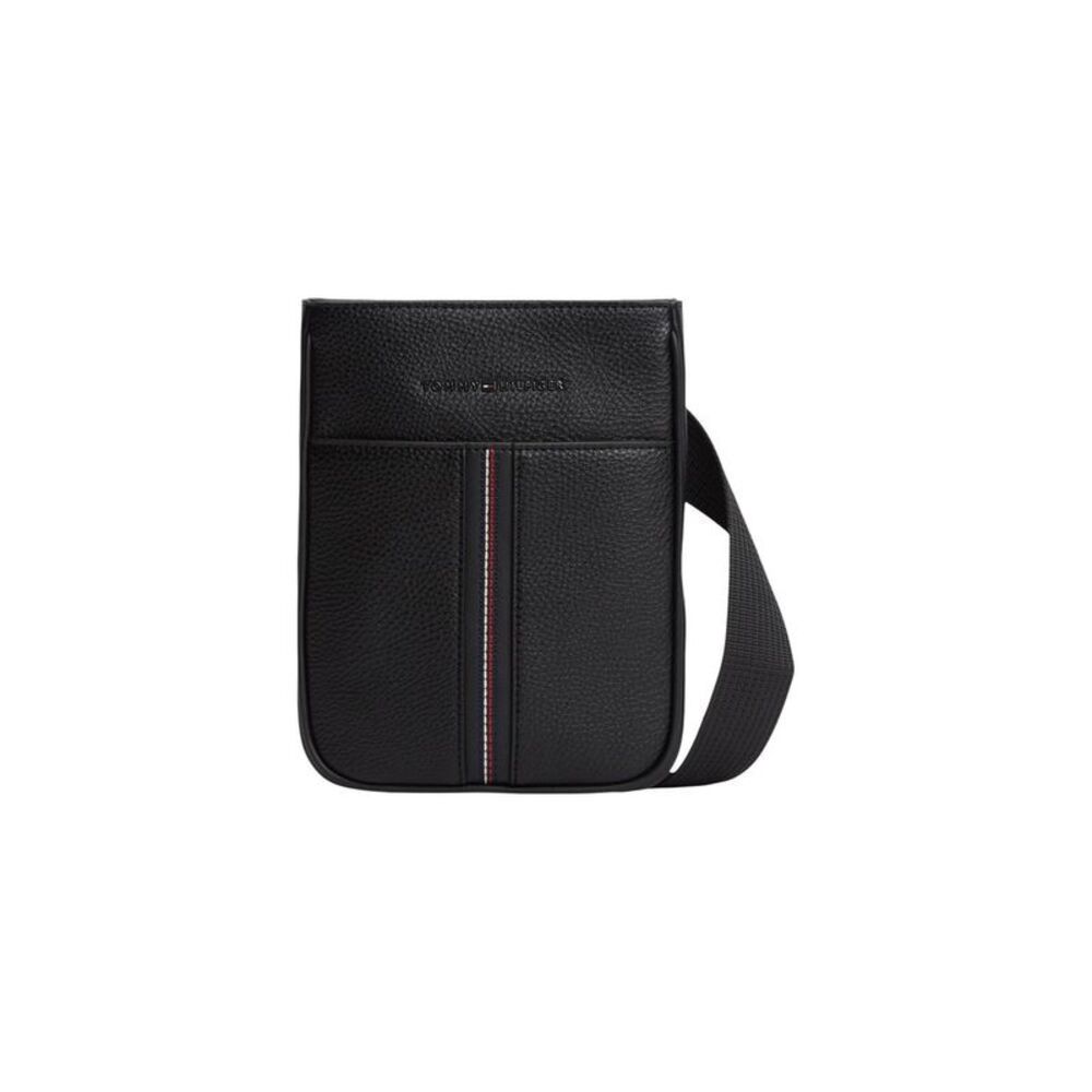 Tommy Hilfiger Black Polyethylene Crossbody Men's Bag
